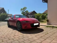 Gebraucht Mazda MX5 Exclusive-Line 160 PS (117 kW) 2016 Rot Cabrio