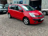 Gebraucht Nissan Note Acenta 88 PS (64 kW) 2007 Rot Kleinwagen