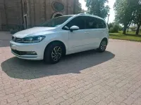 Gebraucht VW Touran Sound 150 PS (110 kW) 2018 Weiß Van / Kleinbus
