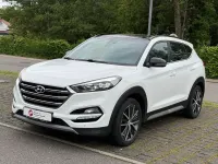 Gebraucht Hyundai Tucson Passion Plus 177 PS (130 kW) 2018 Weiß SUV
