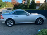 Gebraucht Mercedes SLK200 169 PS (124 kW) 2002 Silber Cabrio