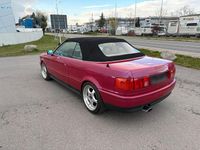 Second-hand Audi 80 150 CP (110 kW) 1995 Roșu Cabrio