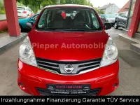 Gebraucht Nissan Note Visia 88 PS (64 kW) 2009 Rot Kleinwagen