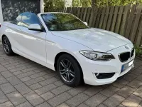 Gebraucht BMW 218 Advantage 150 PS (110 kW) 2016 Weiß Cabrio