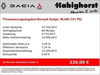 Gebraucht Renault Kadjar Bose Edition 131 PS (96 kW) 2018 Schwarz SUV