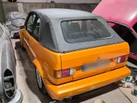 Gebraucht VW Golf Cabriolet 95 PS (69 kW) 1984 Orange Cabrio