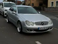 Usata Mercedes CLK280 Elegance 231 CV (169 kW) 2005 Argento Coupé