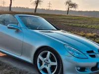 Gebraucht Mercedes SLK350 272 PS (200 kW) 2004 Silber Cabrio
