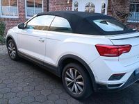 Gebraucht VW T-Roc Cabriolet Style 120 PS (88 kW) 2020 Weiß Cabrio