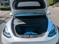 Occasion Tesla Model Y Long Range AWD 378 kW (514 ch) 2023 Blanc SUV