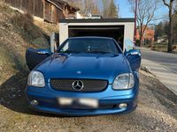 Gebraucht Mercedes SLK200 2000 Blau Cabrio