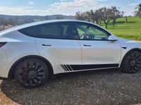 Gebraucht Tesla Model Y Performance 393 kW (535 PS) 2024 Weiß SUV