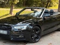 Gebraucht Audi A5 Cabriolet 170 PS (125 kW) 2014 Schwarz Cabrio