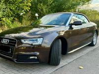 Gebraucht Audi A5 Cabriolet S-Line 245 PS (180 kW) 2012 Braun Cabrio