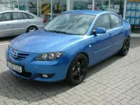 Usata Mazda 3 Active 105 CV (77 kW) 2006 Blu Berlina