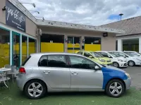Gebraucht VW Golf VI Trendline 80 PS (58 kW) 2009 Silber Kleinwagen