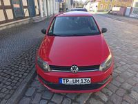 Gebraucht VW Polo Trendline 60 PS (44 kW) 2014 Rot Limousine