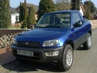 Gebraucht Toyota RAV4 174 PS (127 kW) 1998 Blau metallic Cabrio