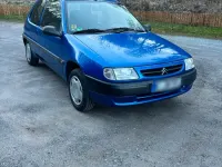 Gebraucht Citroën Saxo 60 PS (44 kW) 1998 Blau Kleinwagen