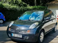 Gebraucht Nissan Micra 2004 Schwarz Kleinwagen