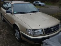 Gebraucht Audi 100 133 PS (97 kW) 1992 Gold Kombi