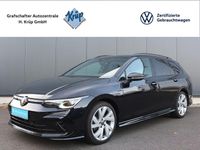 Gebraucht VW Golf VIII R-line 131 PS (96 kW) 2023 Schwarz Kombi