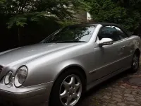 Gebraucht Mercedes CLK230 197 PS (144 kW) 2002 Grau Cabrio