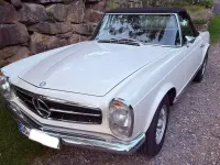 Gebraucht Mercedes SL280 170 PS (125 kW) 1969 Weiß Cabrio
