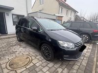Gebraucht VW Sharan 184 PS (135 kW) 2016 Schwarz Van / Kleinbus