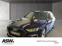 Gebraucht Audi A4 S-Line 204 PS (150 kW) 2024 Navarrablau metallic Kombi