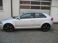 Gebraucht Audi A3 Attraction 105 PS (77 kW) 2007 Silber Kleinwagen