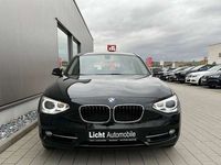 gebraucht BMW 116 116 i Sport Line/Led/Navi/Leder/Schiebedach/SHZ/