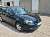 Gebraucht VW Golf VI Trendline 80 PS (58 kW) 2009 Schwarz Kleinwagen
