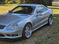 Gebraucht Mercedes SL500 306 PS (225 kW) 2002 Silber Cabrio