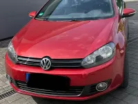 Gebraucht VW Golf Cabriolet 105 PS (77 kW) 2012 Rot Cabrio