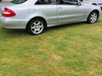 Gebraucht Mercedes CLK280 231 PS (169 kW) 2005 Silber Coupé