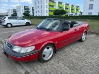 Gebraucht Saab 900 Cabriolet 170 PS (125 kW) 1994 Rot Cabrio