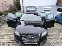 Gebraucht Audi A3 Attraction 125 PS (91 kW) 2008 Schwarz Kleinwagen