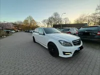 Gebraucht Mercedes C180 AMG line 120 PS (88 kW) 2012 Weiß Kombi