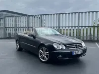 Gebraucht Mercedes CLK200 184 PS (135 kW) 2009 Schwarz Cabrio