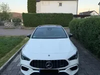 Gebraucht Mercedes CLA45 AMG AMG 421 PS (309 kW) 2022 Weiß Coupé