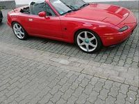 Gebraucht Mazda MX5 115 PS (84 kW) 1993 Rot Cabrio