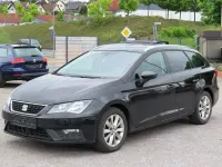 Używany Seat Leon 116 KM (85 kW) 2018 Czarny Kombi