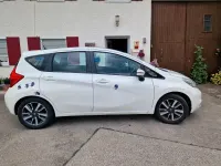 Gebraucht Nissan Note Acenta 80 PS (58 kW) 2013 Weiß Kleinwagen