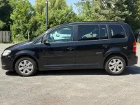 Gebraucht VW Touran United 140 PS (102 kW) 2009 Schwarz Van / Kleinbus