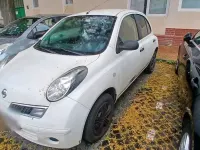 Gebraucht Nissan Micra 78 PS (57 kW) 2009 Weiß Kleinwagen