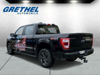 gebraucht Ford F-150 F 150 LARIAT 4X4 Allrad AHK El. Panodach Navi Leder B & O 360 Kamera LED ACC Apple Car, Vorführwagen, bei Autohaus Grethel GmbH & Co. KGLARIAT 4X4 Allrad AHK El. Panodach Navi Leder B & O 360 Kamera LED ACC Apple Car, Vorführwagen, bei Au