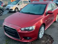 Gebraucht Mitsubishi Lancer 140 PS (102 kW) 2009 Rot Limousine