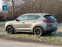 Gebraucht Hyundai Tucson 132 PS (97 kW) 2009 Grau SUV