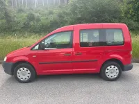Gebraucht VW Caddy Life 80 PS (58 kW) 2009 Rot Van / Kleinbus